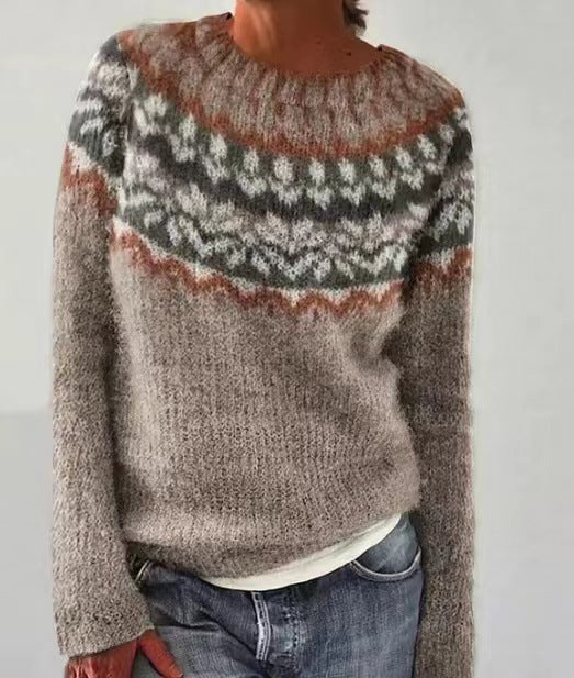 Avery | Cozy Classic Fair Isle Jumper 9