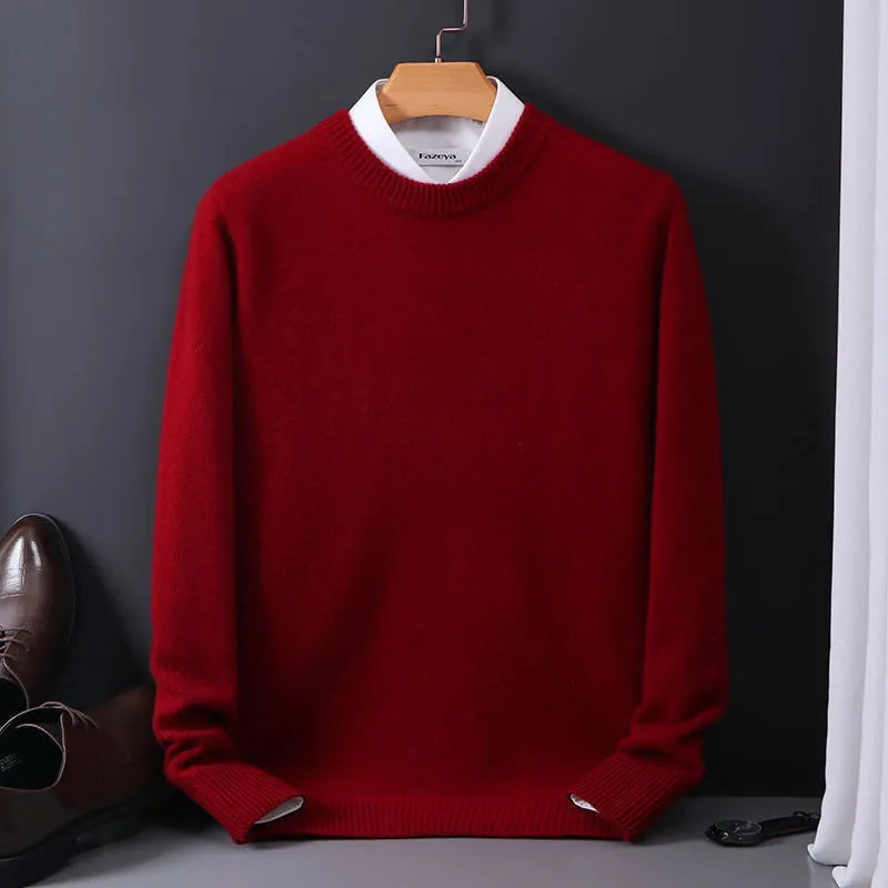 Ethan | Classic Soft Knit Crew Neck Jumper 5