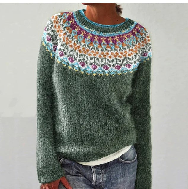 Avery | Cozy Classic Fair Isle Jumper 4