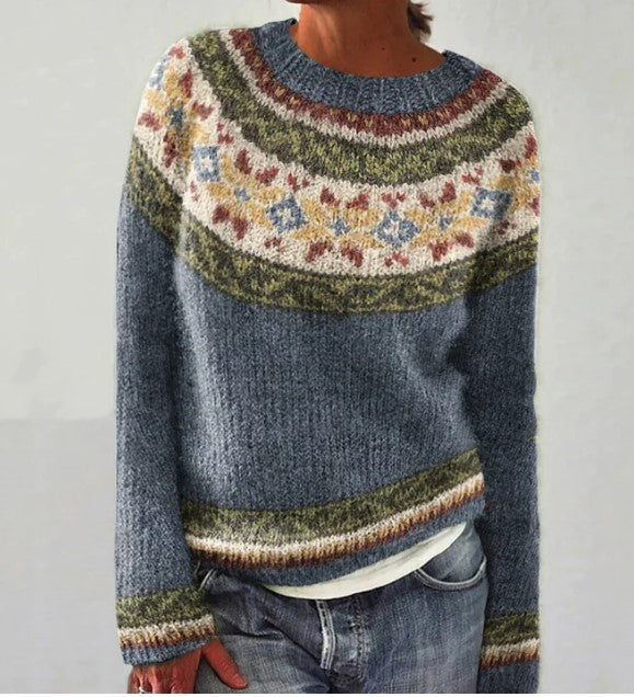 Avery | Cozy Classic Fair Isle Jumper 5
