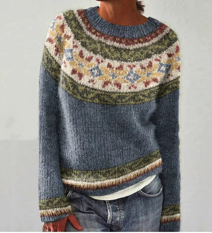 Avery | Cozy Classic Fair Isle Jumper 5