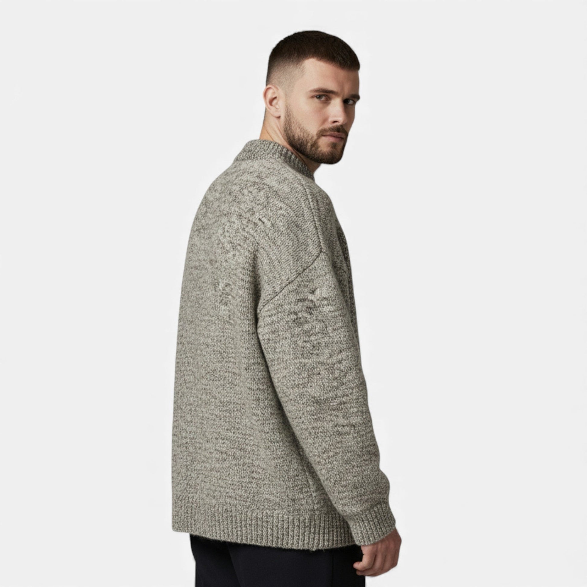 Ethan | Classic Cozy Wool-Effect Mens Sweater 6