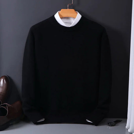 Ethan | Classic Soft Knit Crew Neck Jumper 0