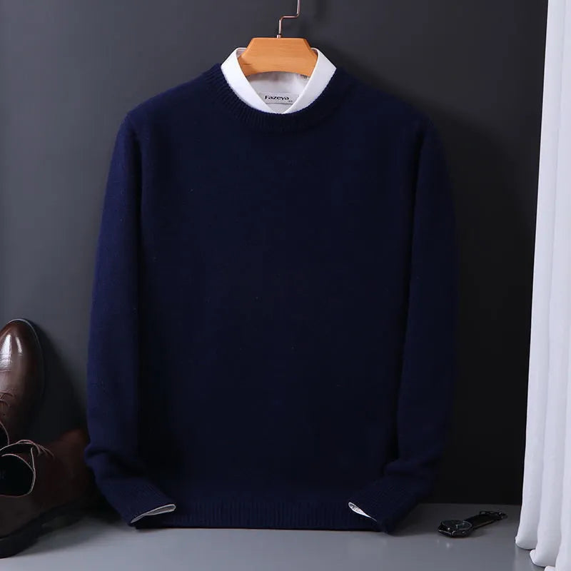 Ethan | Classic Soft Knit Crew Neck Jumper 4