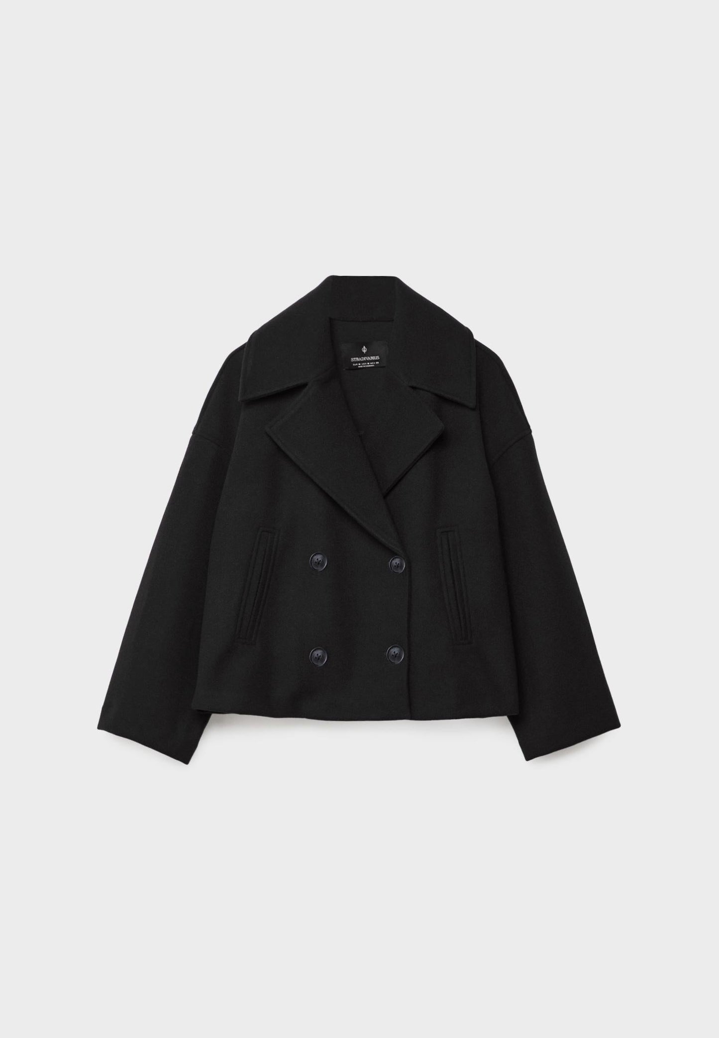 Mason | Chic Cropped Peacoat Jacket 2