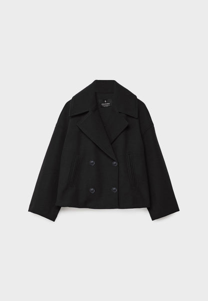Mason | Chic Cropped Peacoat Jacket 2