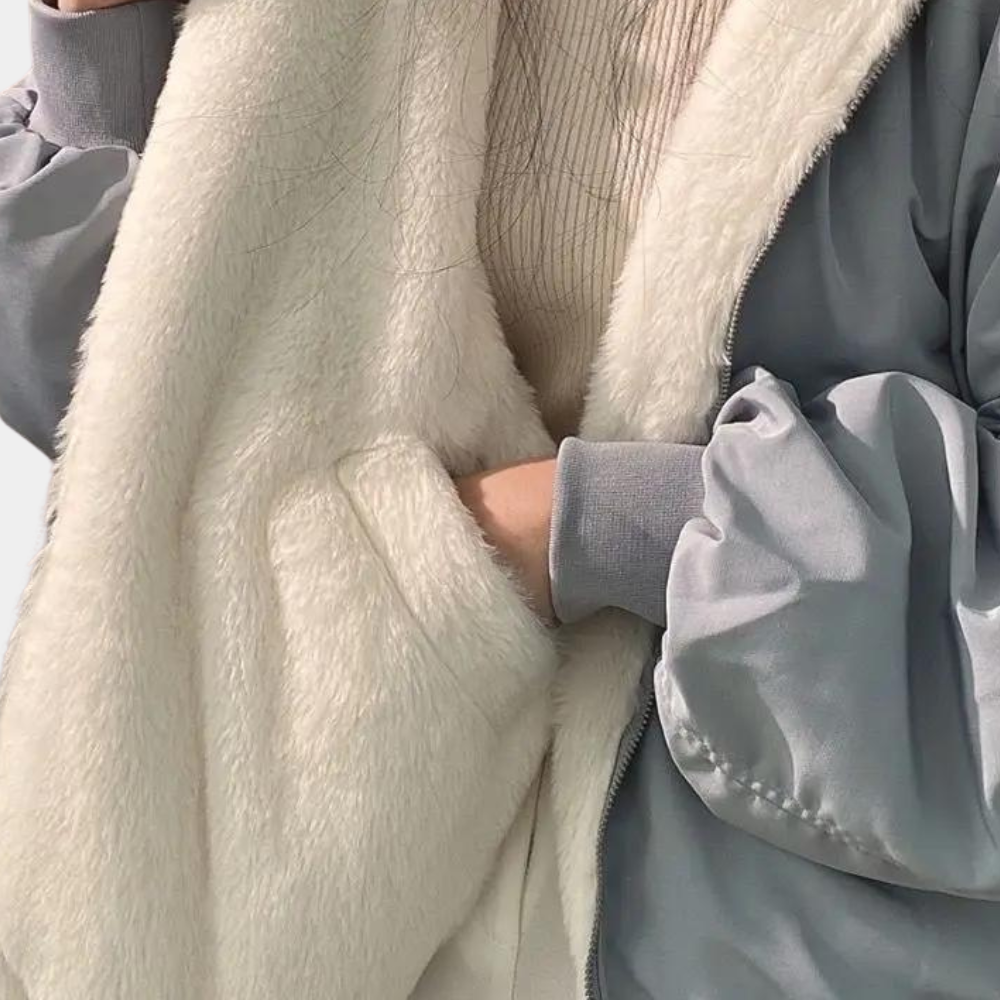 Mason | Cozy Short Hooded Winter Jacket for Women 2