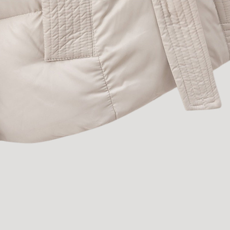 Mia | Cozy Belted Black Puffer Jacket for Women 4