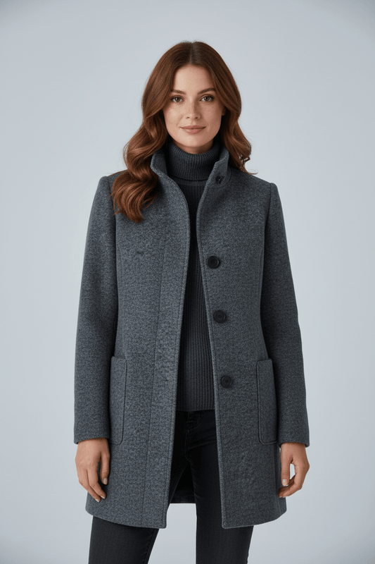 Mia | Elegant Tailored Wool Coat for Women 0
