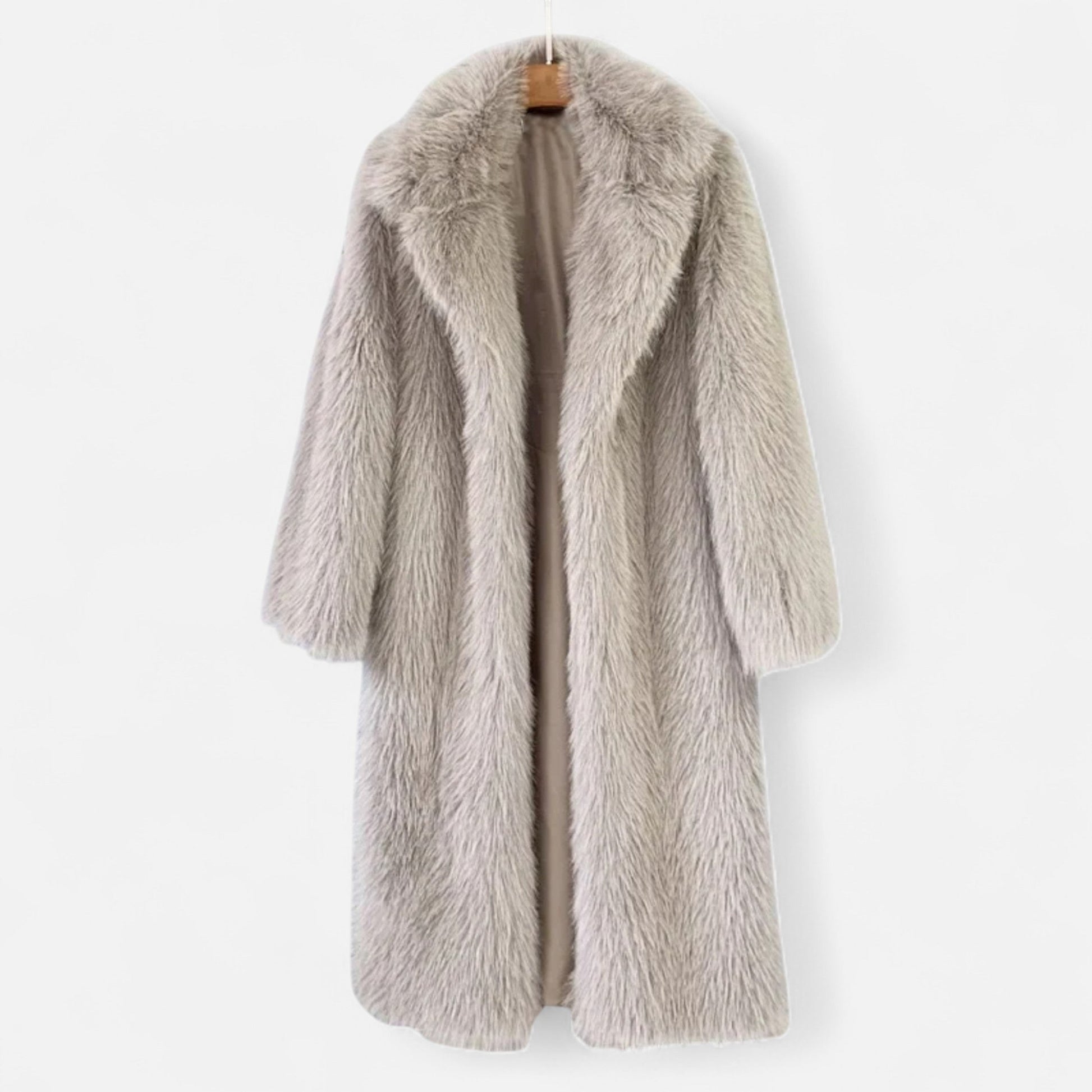Mia | Luxurious Long Faux Fur Winter Coat for Women 0