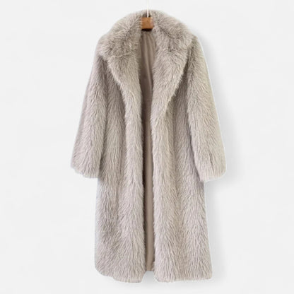 Mia | Luxurious Long Faux Fur Winter Coat for Women 0