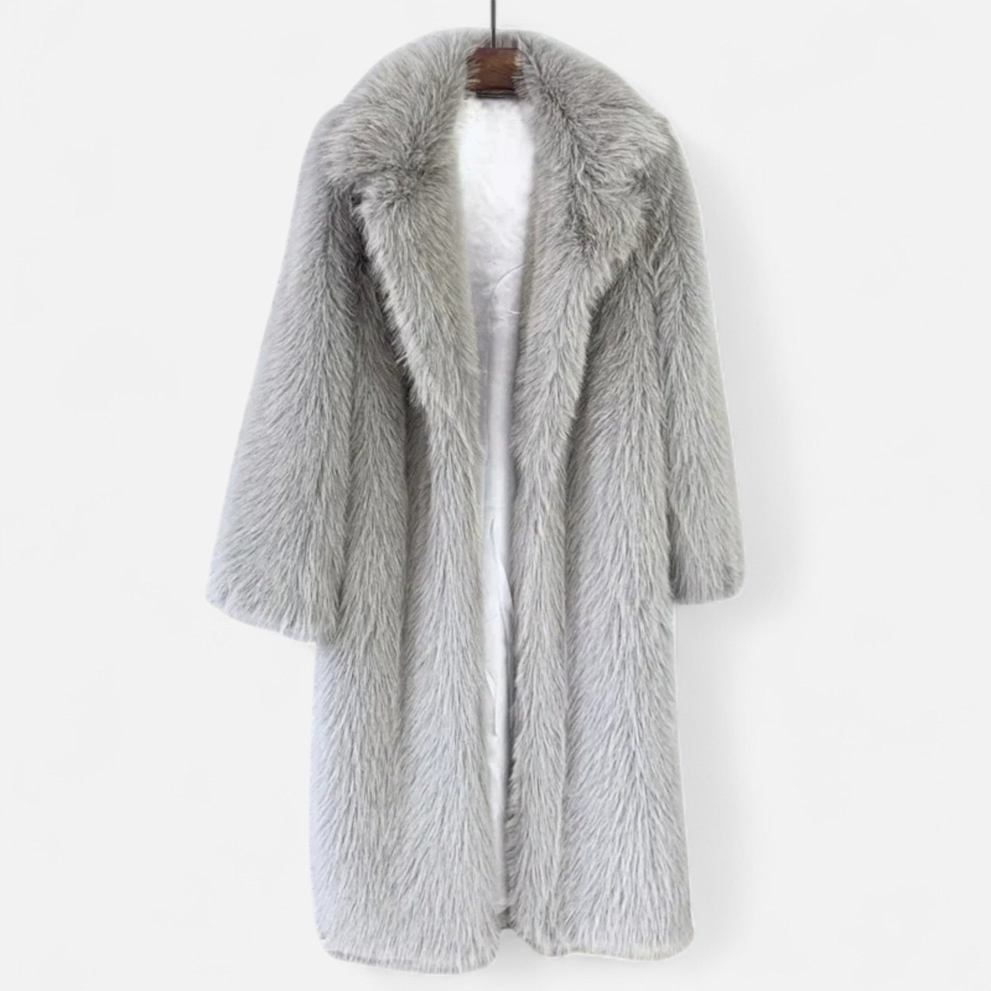 Mia | Luxurious Long Faux Fur Winter Coat for Women 3
