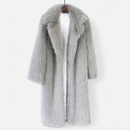 Mia | Luxurious Long Faux Fur Winter Coat for Women 3