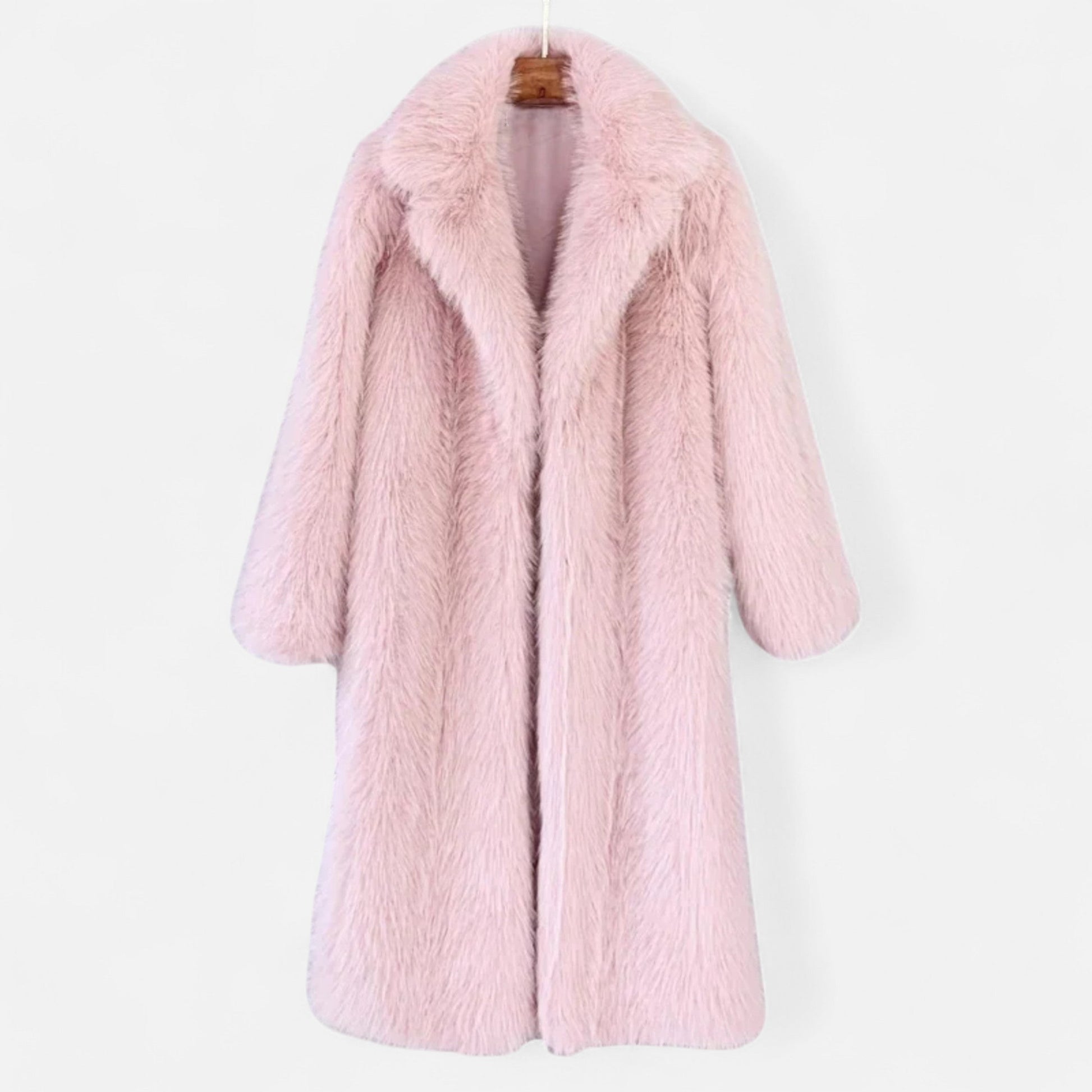 Mia | Luxurious Long Faux Fur Winter Coat for Women 5