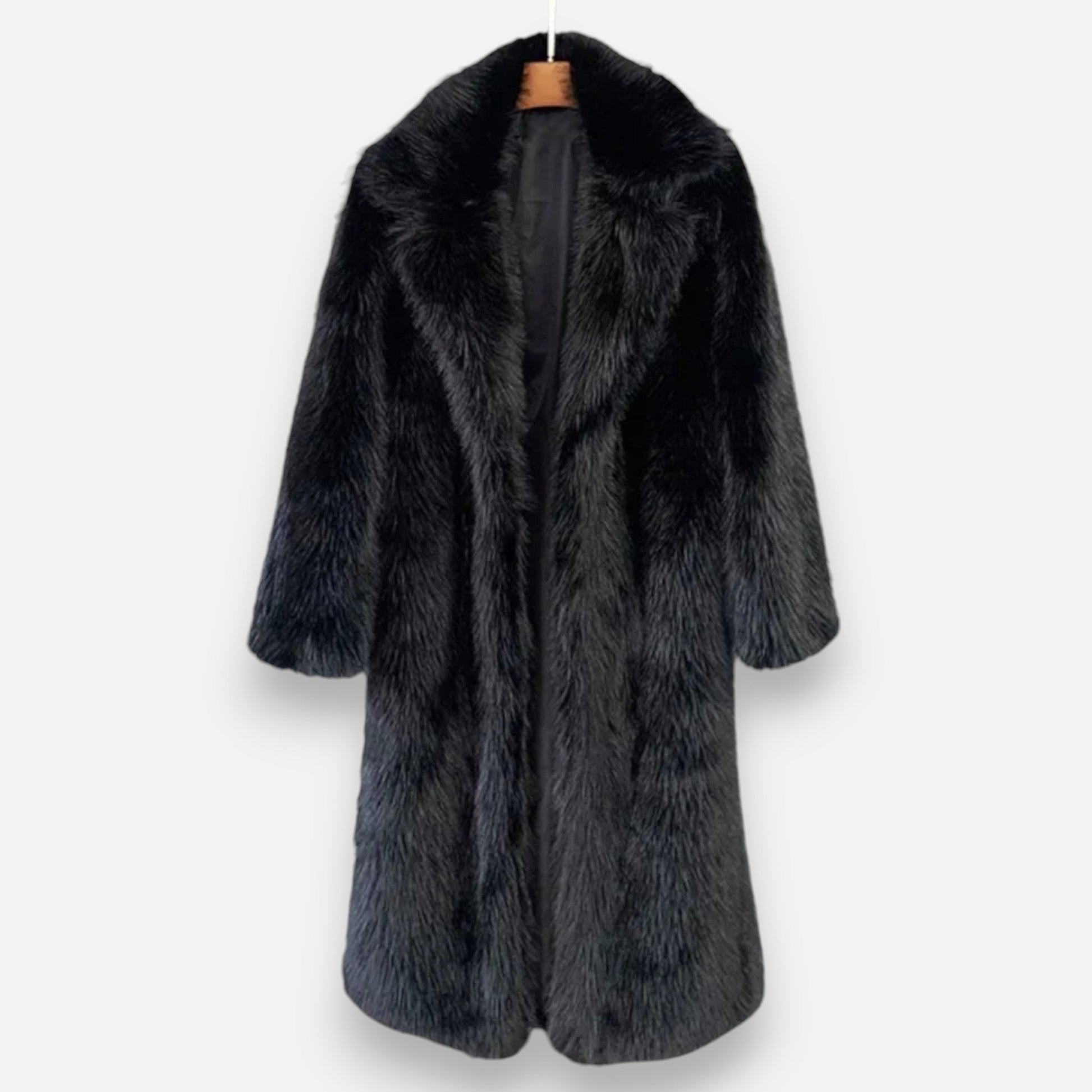 Mia | Luxurious Long Faux Fur Winter Coat for Women 7