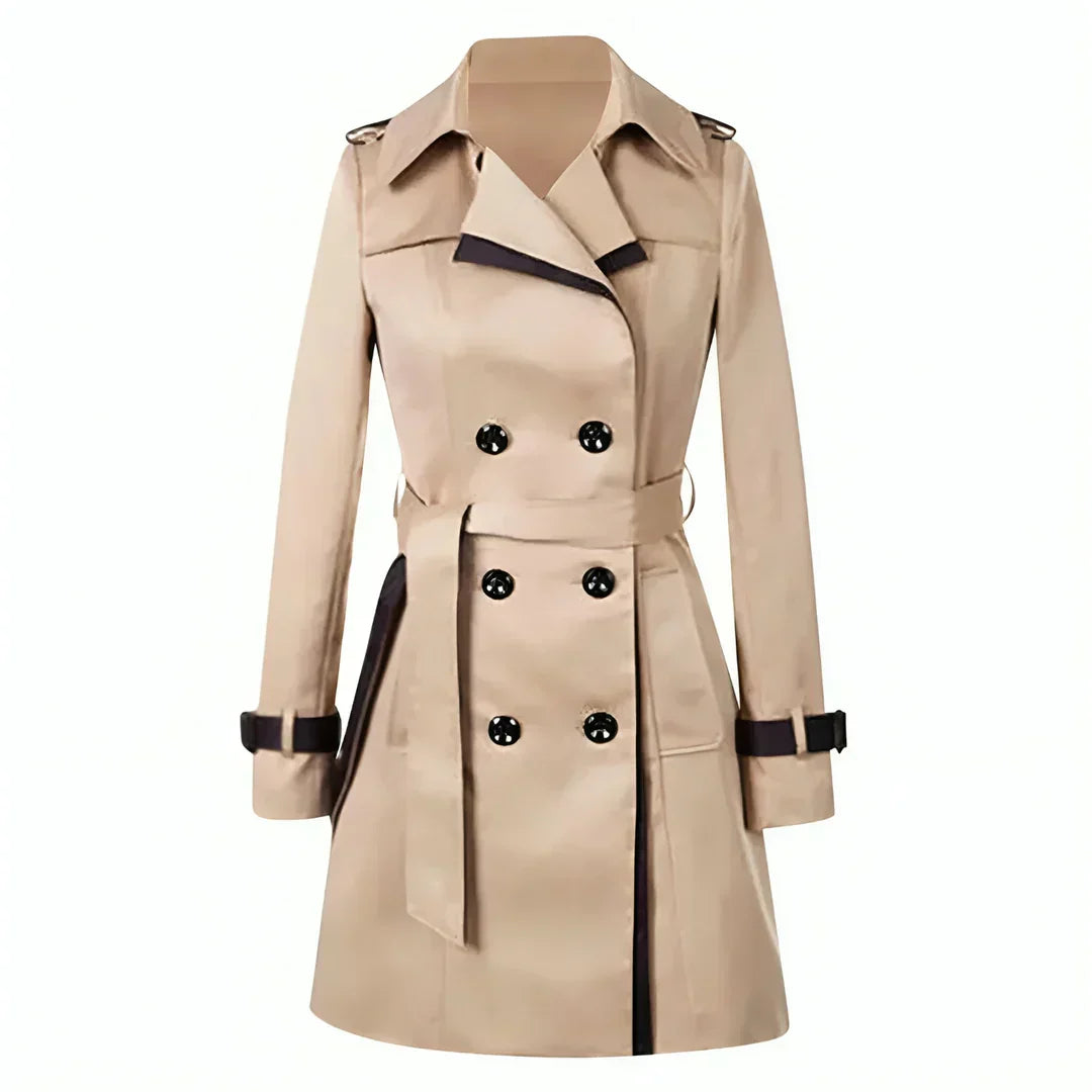 Mia | Stylish Long Trench Coat Women 0