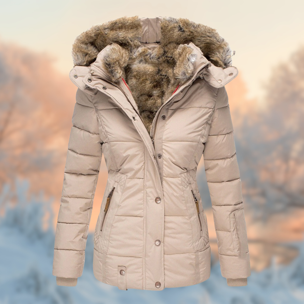 Sophie | Cozy Tailored Winter Coat for Women with Hood 0
