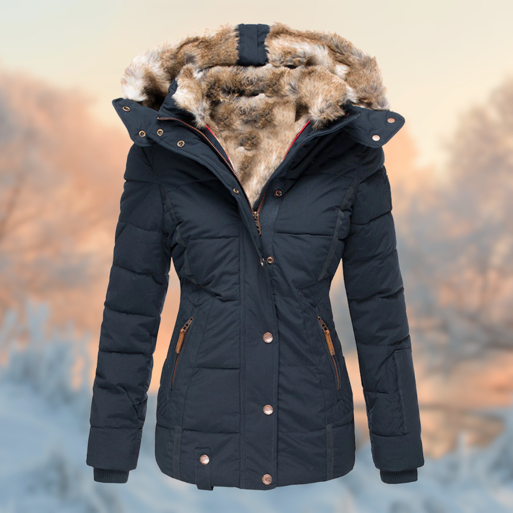 Sophie | Cozy Tailored Winter Coat for Women with Hood 3