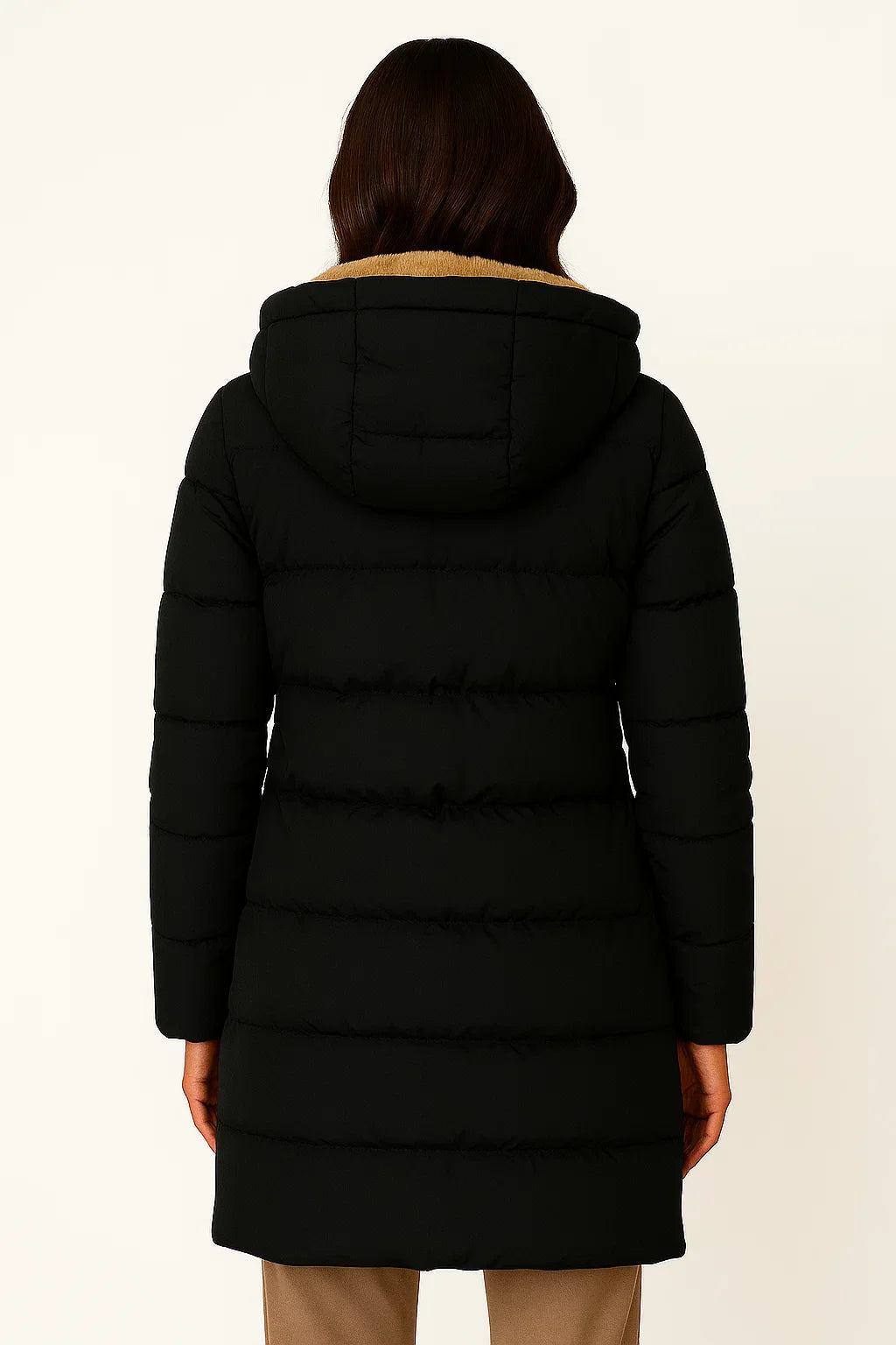 Sophie | Stylish Insulated Black Puffer Jacket for Women 6
