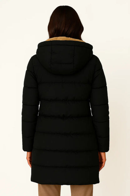 Sophie | Stylish Insulated Black Puffer Jacket for Women 6