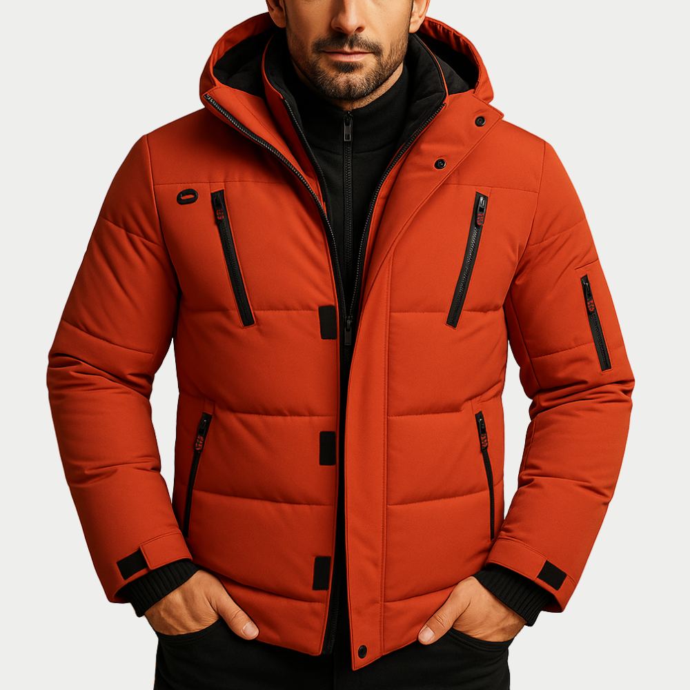 Ethan | Waterproof Cozy Men's Jacket for Cold Weather