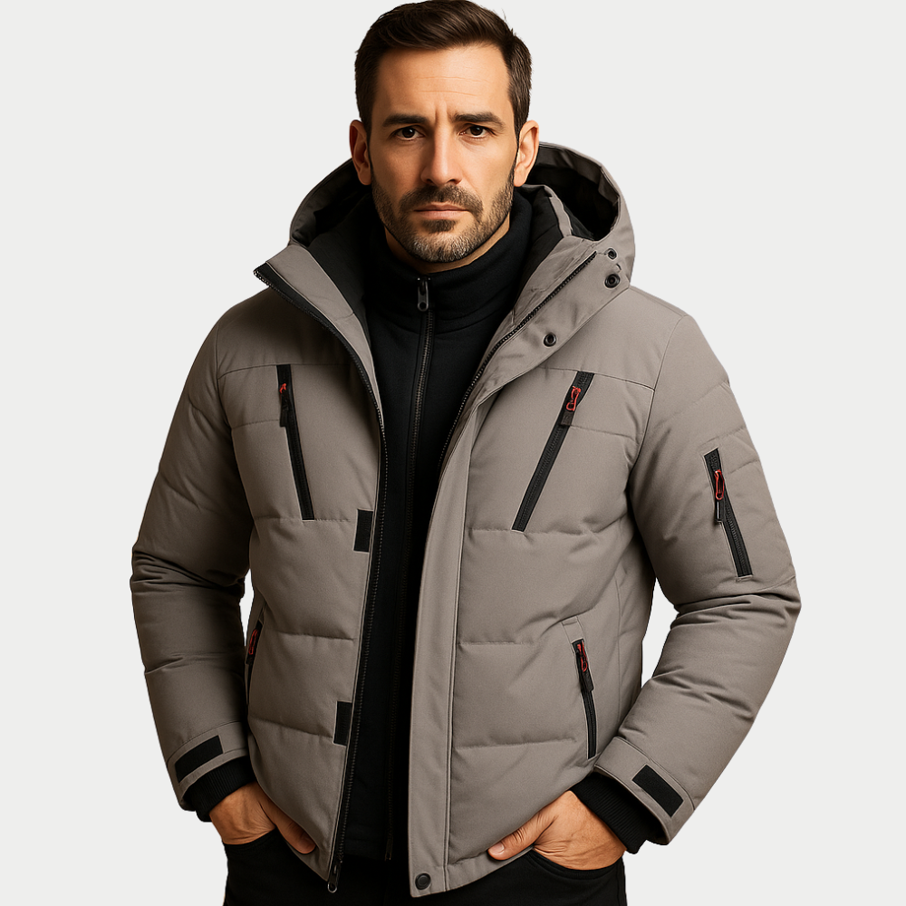 Ethan | Waterproof Cozy Men's Jacket for Cold Weather