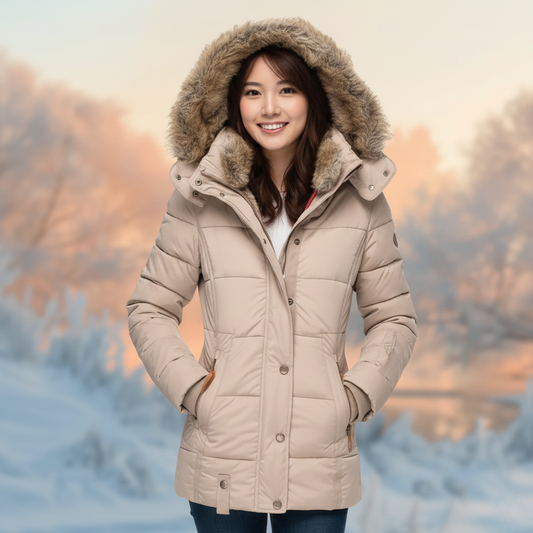 Sophie | Cozy Tailored Winter Coat for Women with Hood