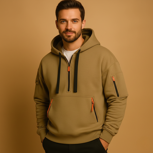 Ethan | Cozy Casual Hoodie For Men - Soft Cotton Blend, Modern Fit