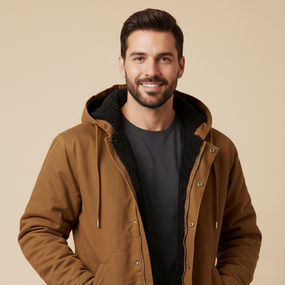 Lucas | Cozy Stylish Hooded Jacket for Winter