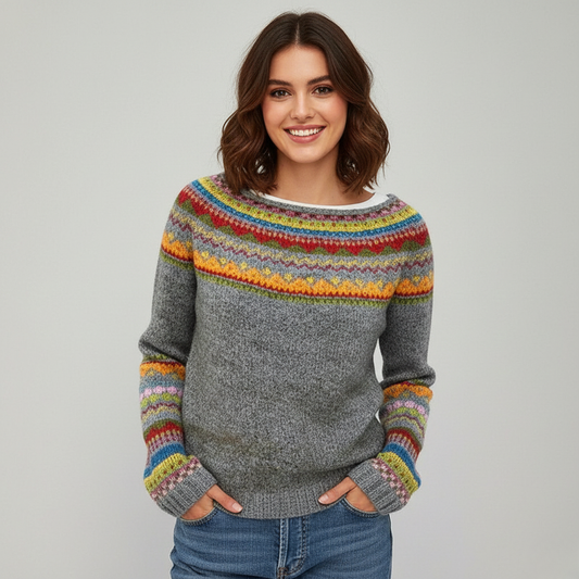 Avery | Cozy Classic Fair Isle Jumper
