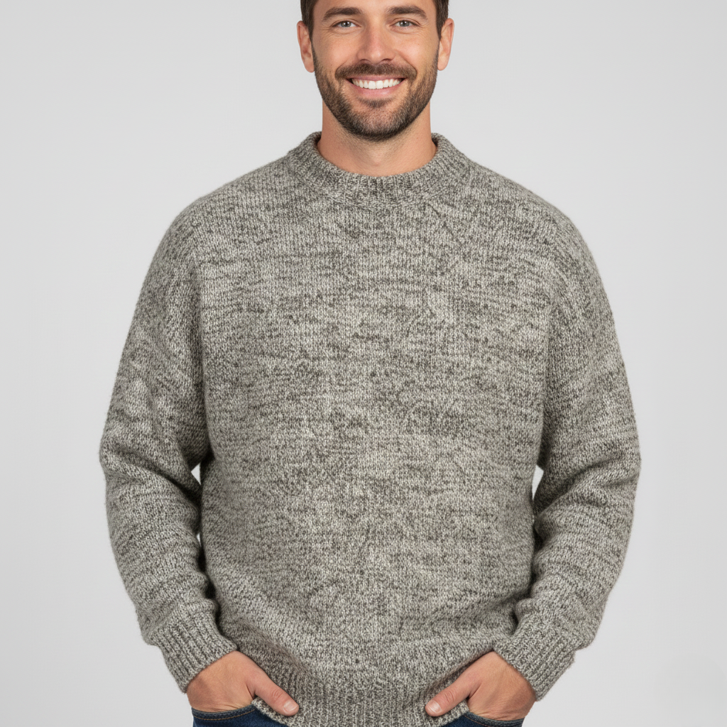 Ethan | Classic Cozy Wool-Effect Mens Sweater